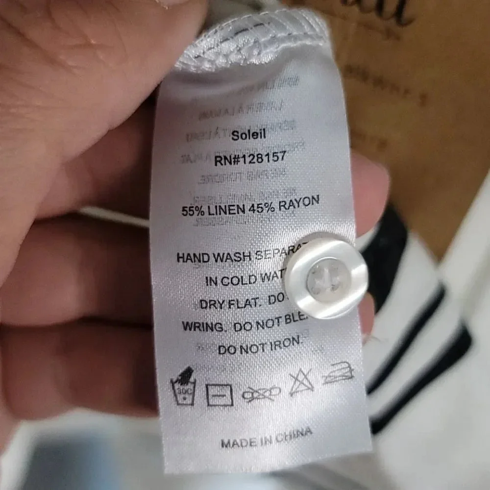 SOLEIL Linen Summer Dress